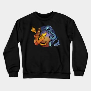 Phoenix and Dragon Crewneck Sweatshirt